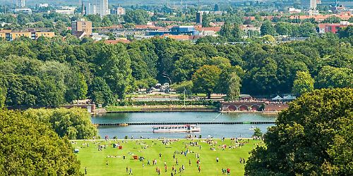 Stadtparksee im Hamburger Stadtpark
