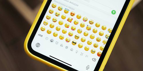 Emoji, Smartphone