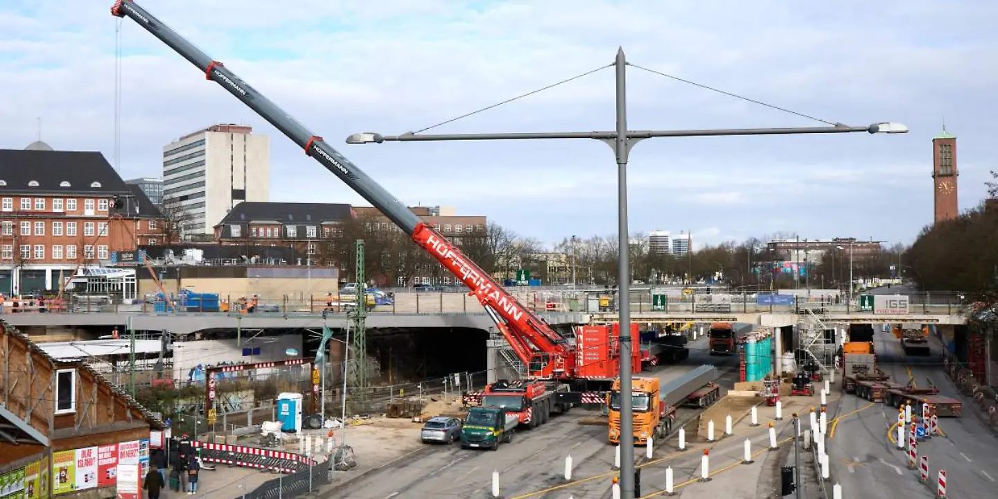 Baustelle Berliner Tor, Bürgerweide