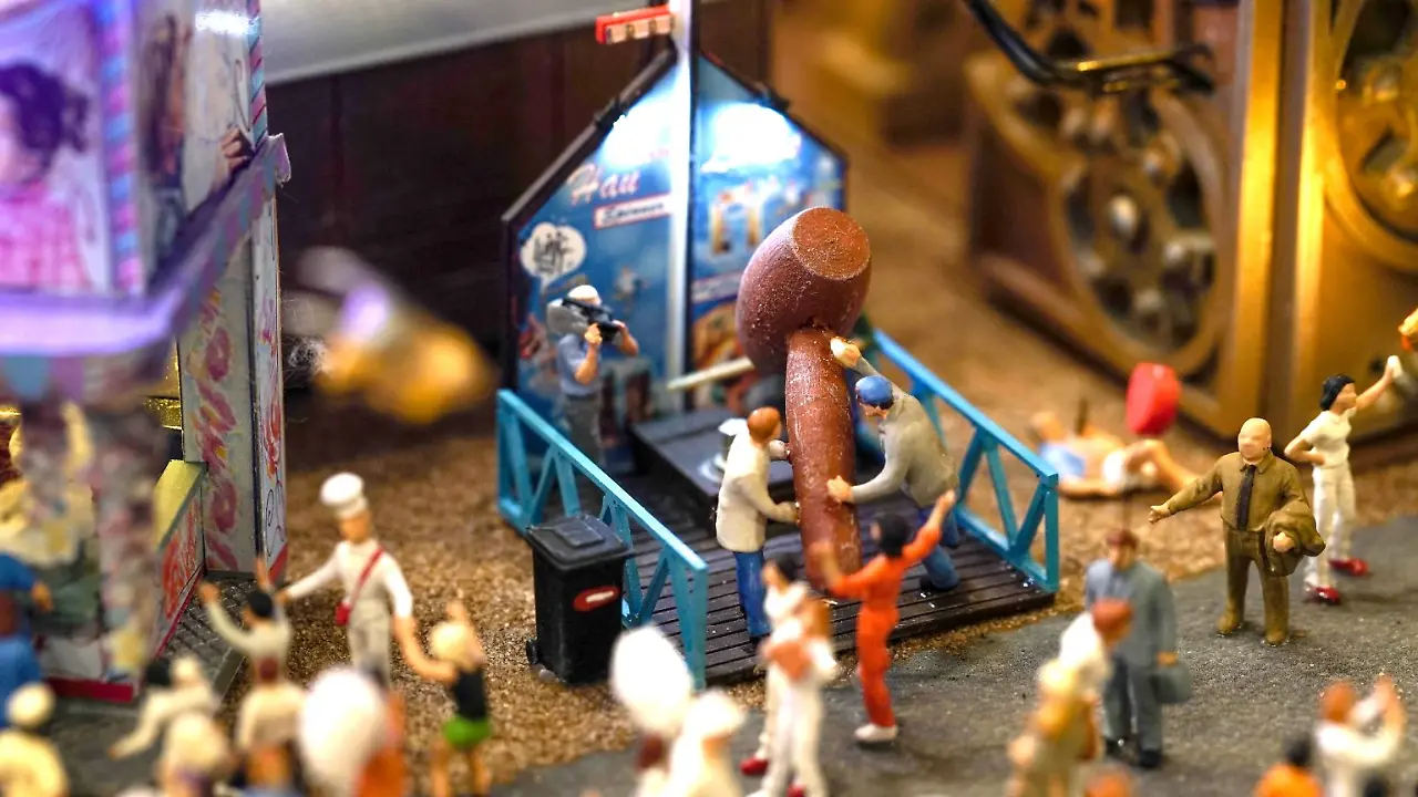 Miniatur Wunderland, Kirmes, Mitteldeutschland