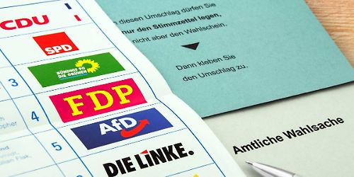 Wahlzettel, Wahlen, Landtagswahlen