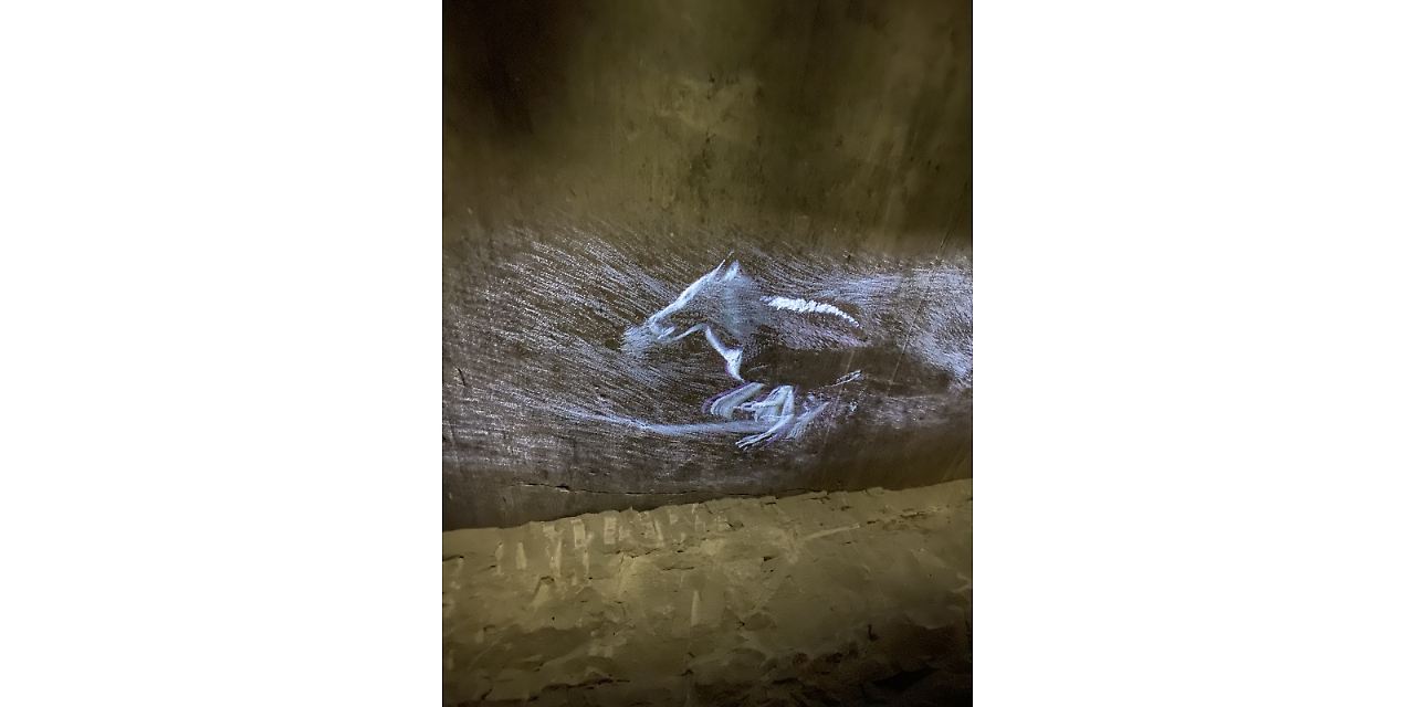 Ein Eindruck aus der neuen „Felsenwelt“ im Luzerner Gletschergarten! Wie in einer Art Tropfsteinhöhle auf Felsen animierte Bewegungen der schönsten Tiere mit den passenden Geräuschen! Deeply beeindruckend…