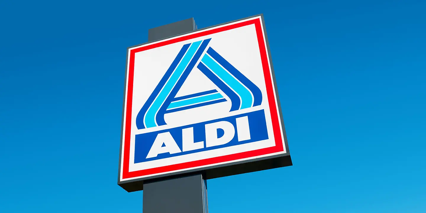 Aldi-Schild Aldi-Nord