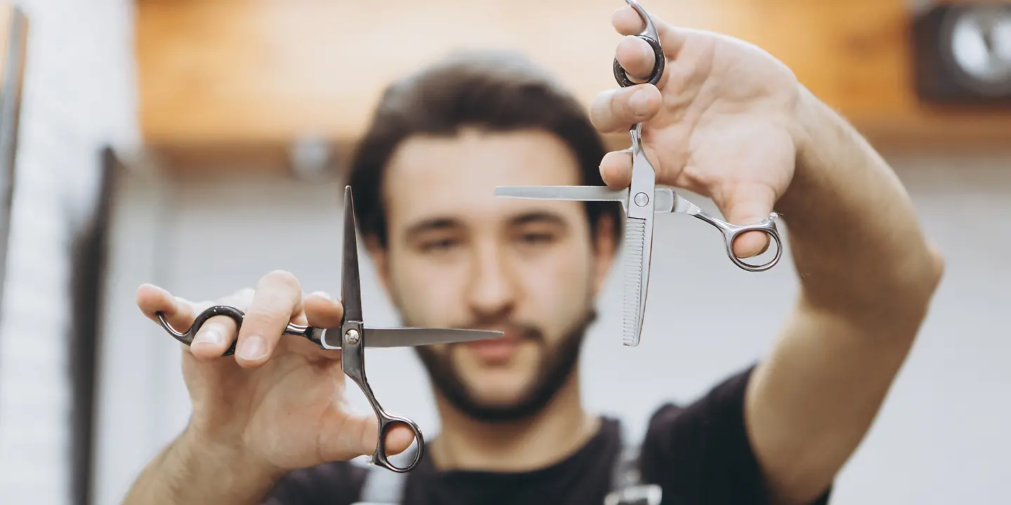 Friseur, Scheren, Haare schneiden