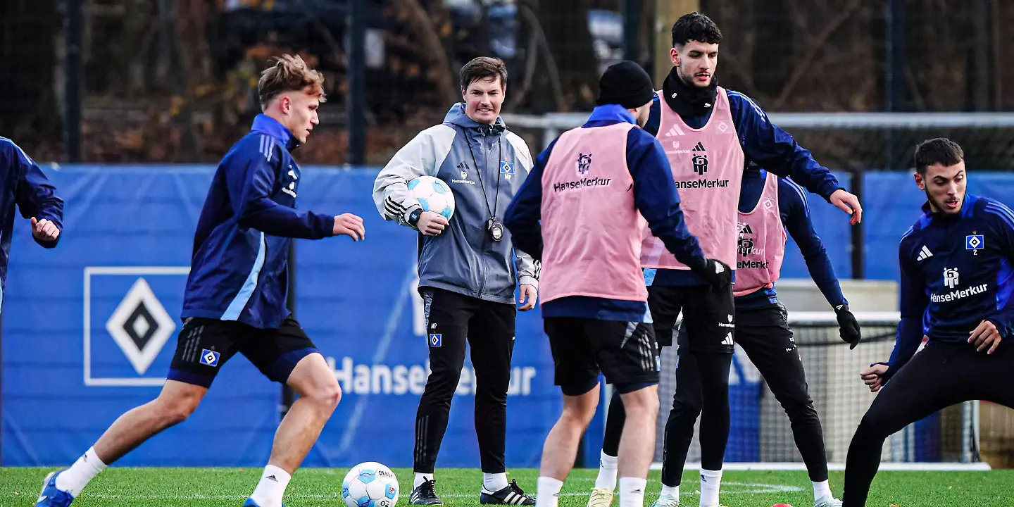 Merlin Polzin, HSV Training