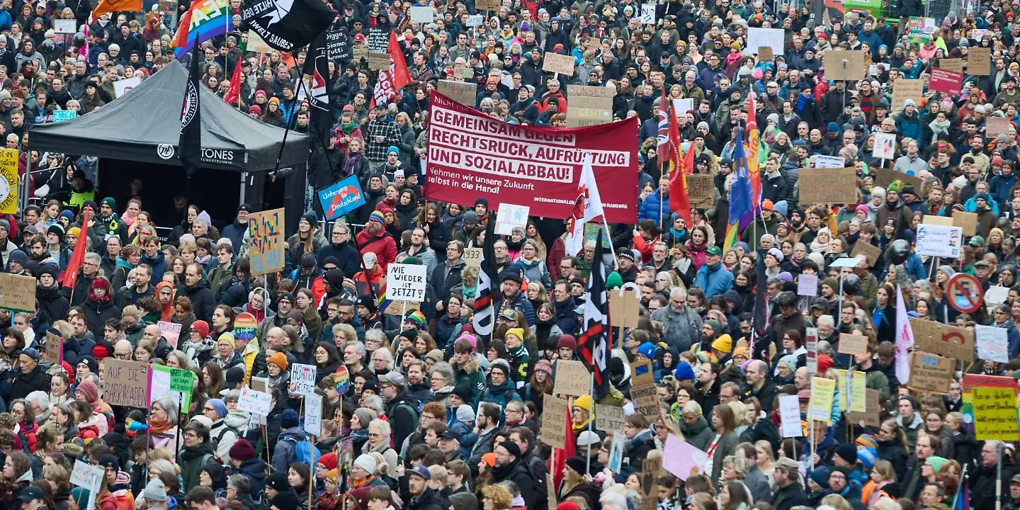 Demo gegen Rechts