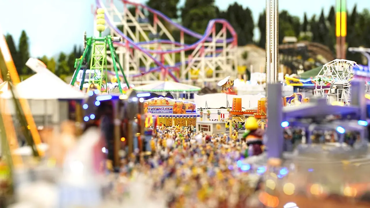 Miniatur Wunderland, Kirmes, Mitteldeutschland