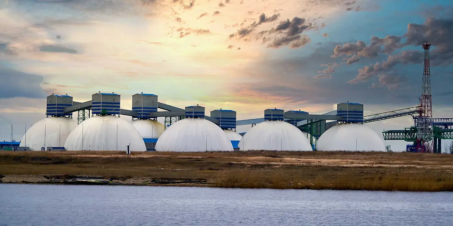 Gasspeicher in Deutschland für Erdgas