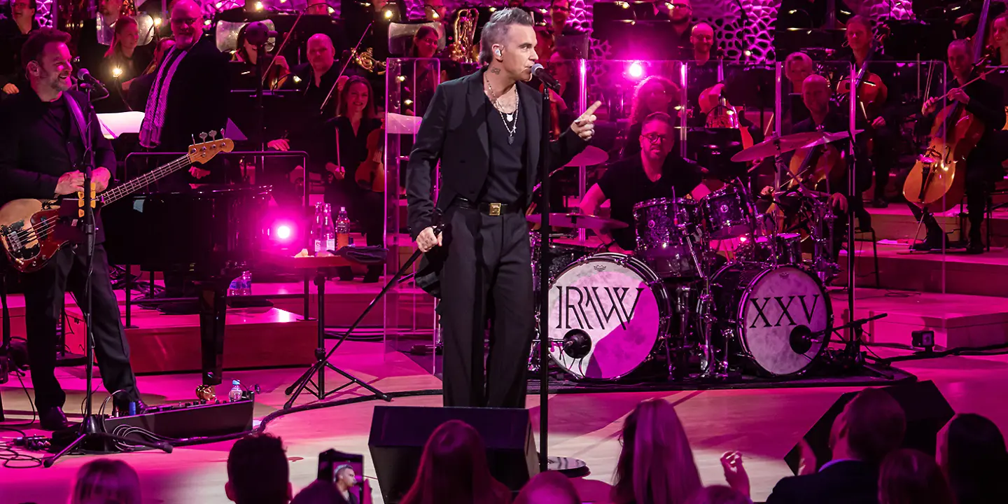 Robbie Williams in der Elbphilharmonie