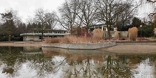 Café Seeterrassen, Planten un Blomen