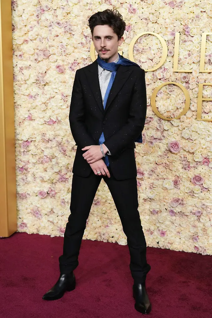 Timothée Chalamet Golden Globes 2025