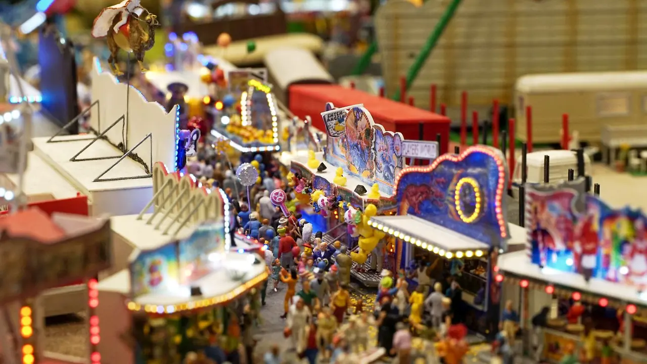 Miniatur Wunderland, Kirmes, Mitteldeutschland