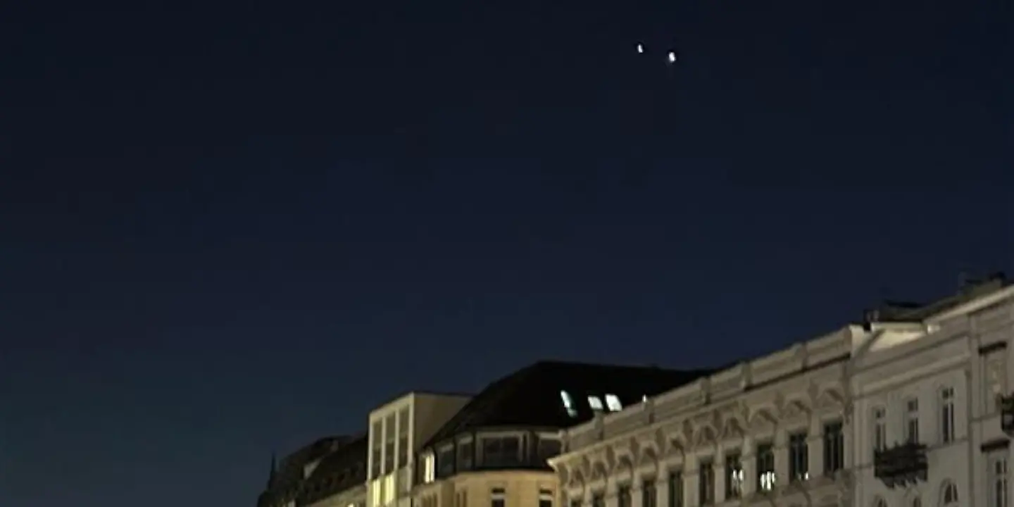 Jupiter und Venus am Himmel