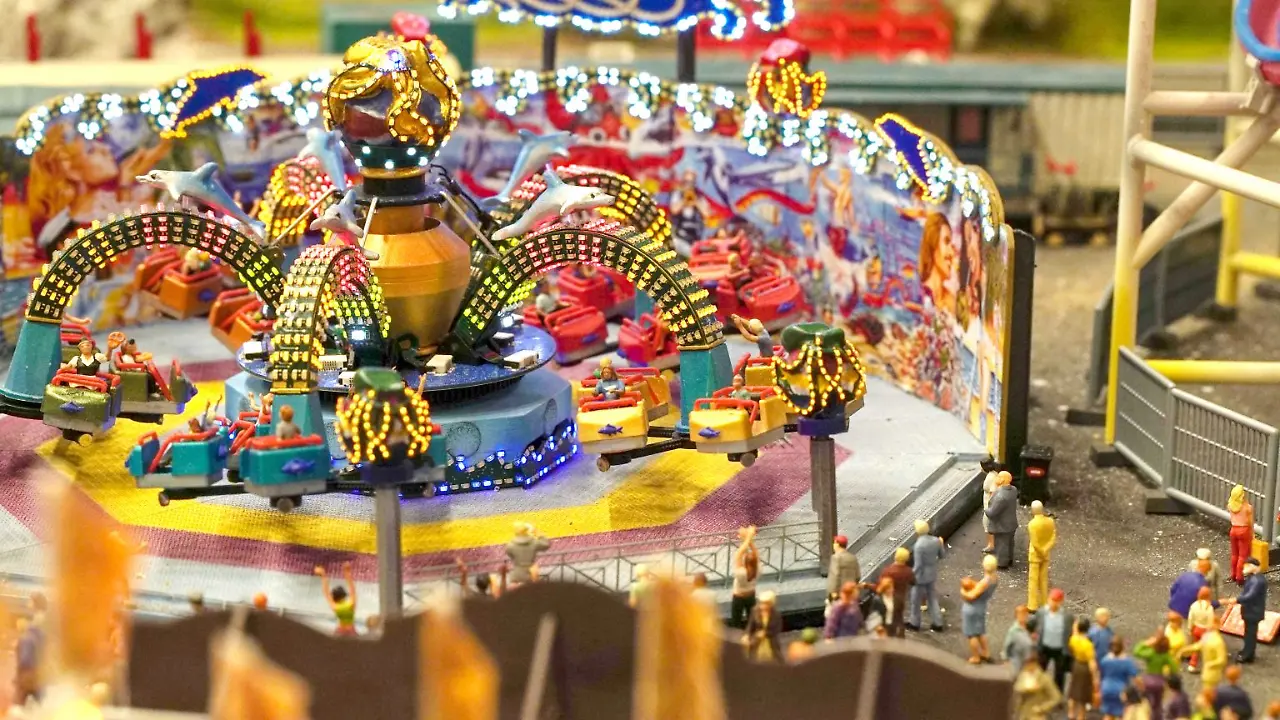 Miniatur Wunderland, Kirmes, Mitteldeutschland