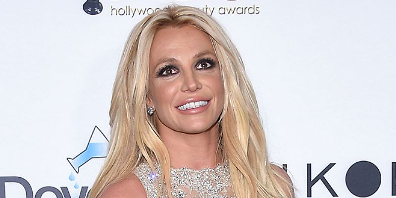 Britney Spears mit ungewöhnlicher Haarfarbe