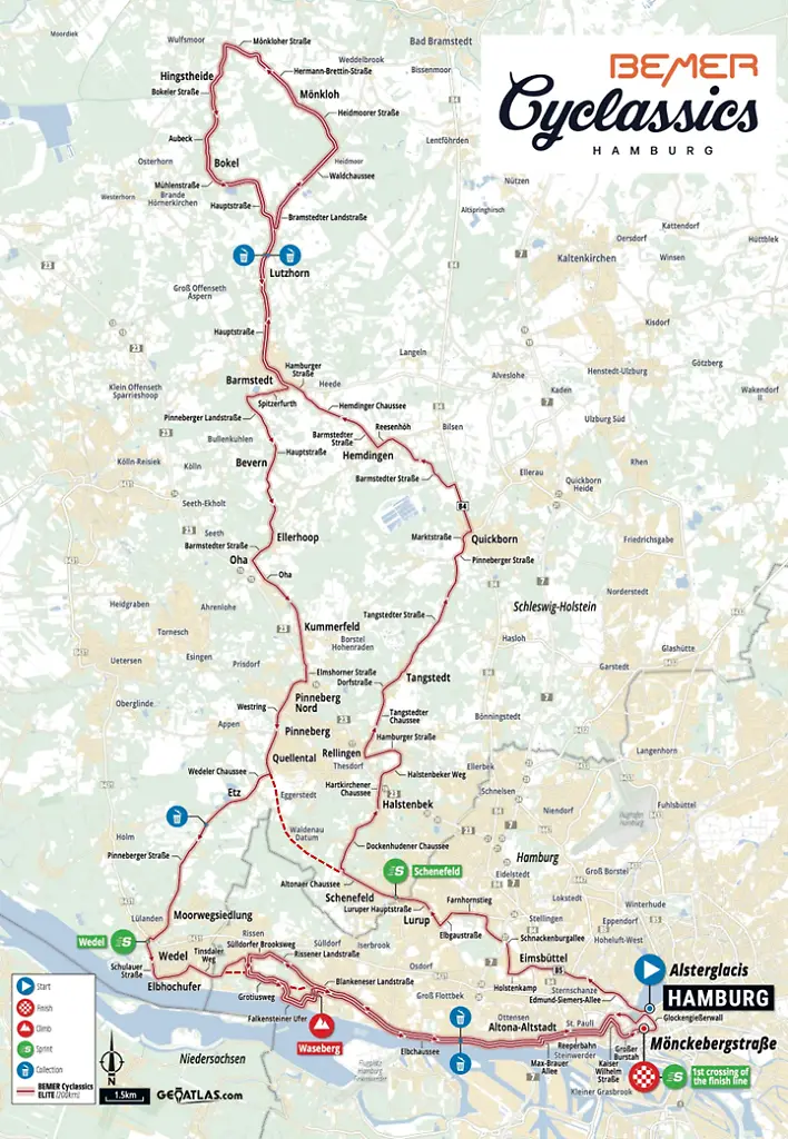 Cyclassics Streckenkarte_gesamt 2024