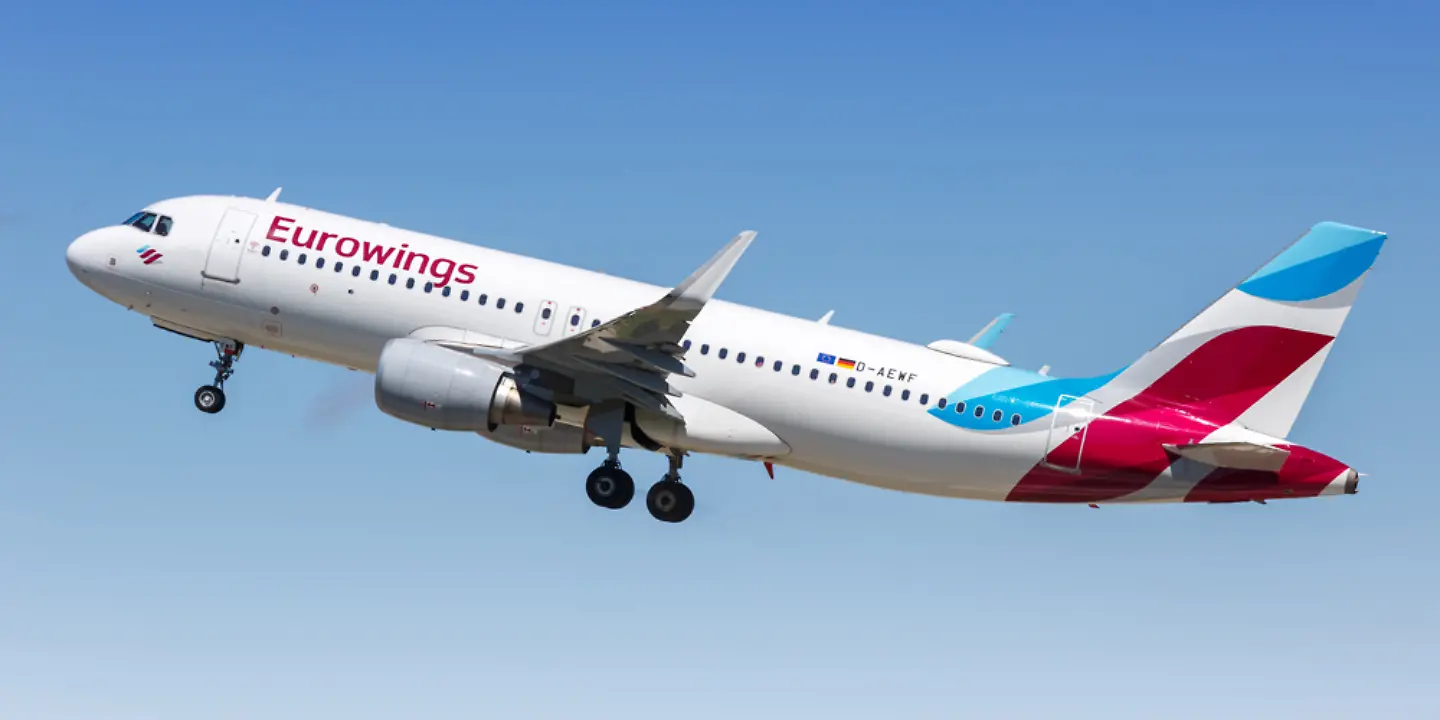 Eurowings Flugzeug Radio Hamburg