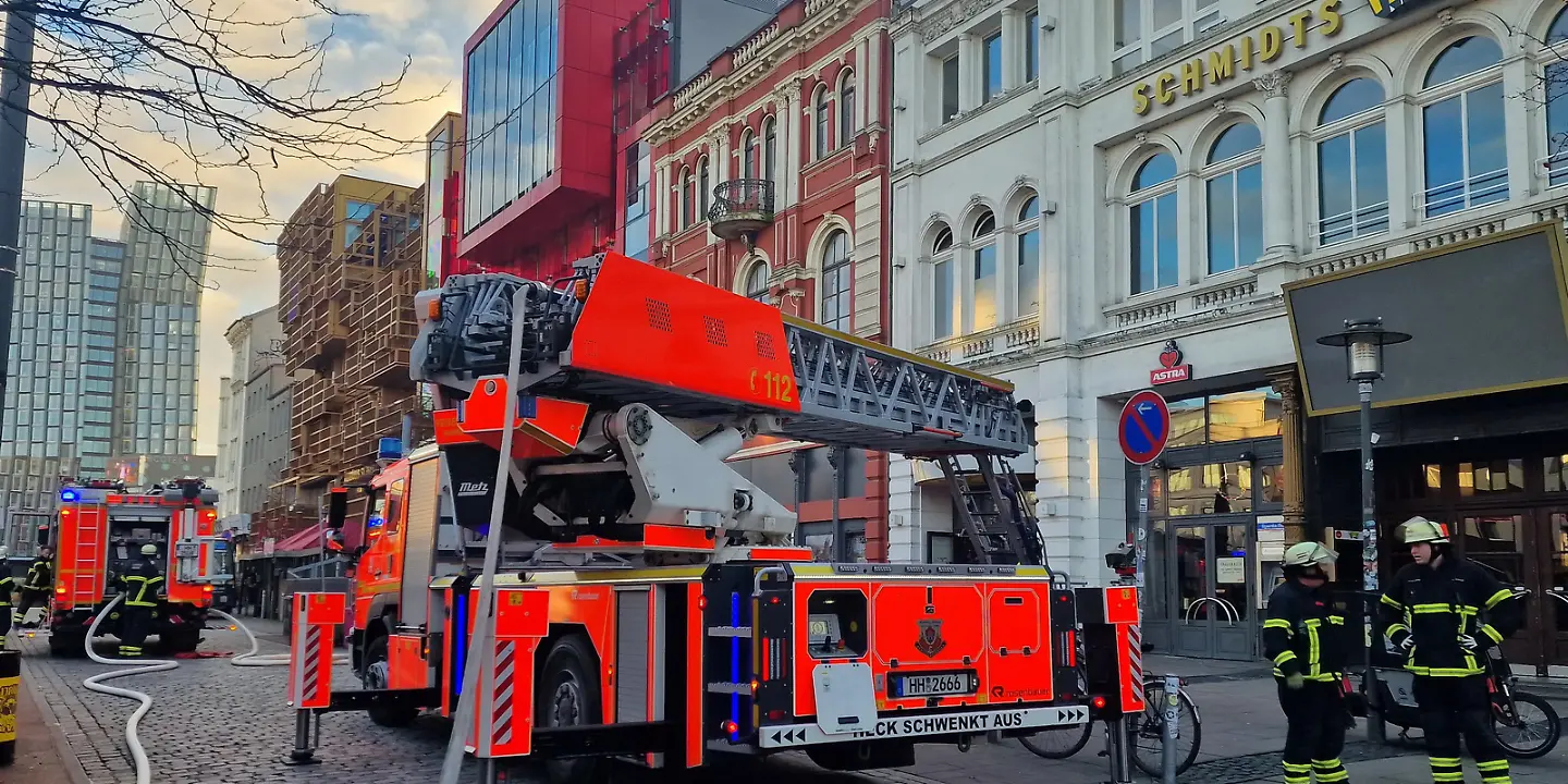 Schmidts Tivoli, Feuer Reeperbahn