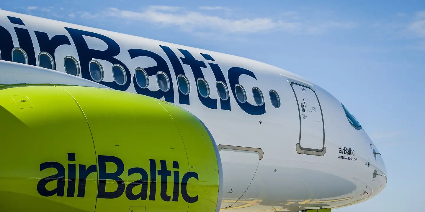 AirBaltic, Flugzeug