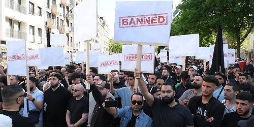 Islamisten Demo, Hamburg