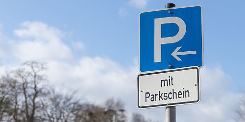 Parkautomat, Parkschein, Parken