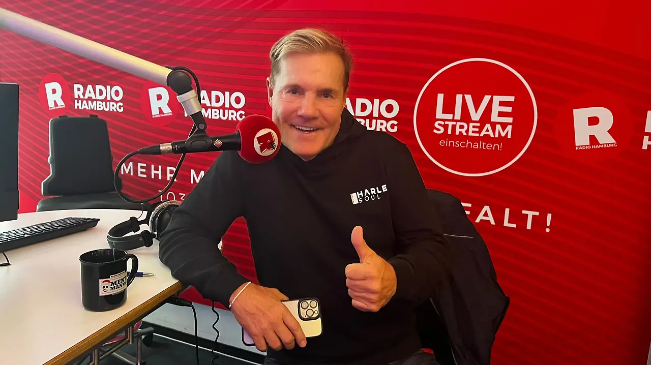 09 Dieter Bohlen im Radio Hamburg Studio 