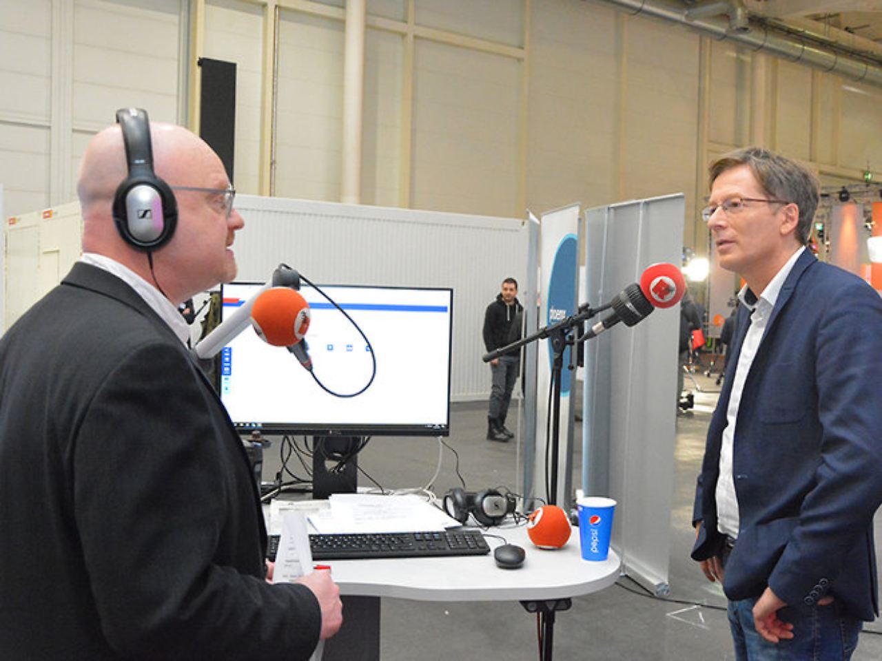 Birgit Hahn und Rainer Hirsch live aus unserem mobilen