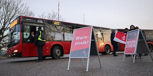 Streik bei Autokraft, Verdi, Streik, Autokraft, Schleswig-Holstein