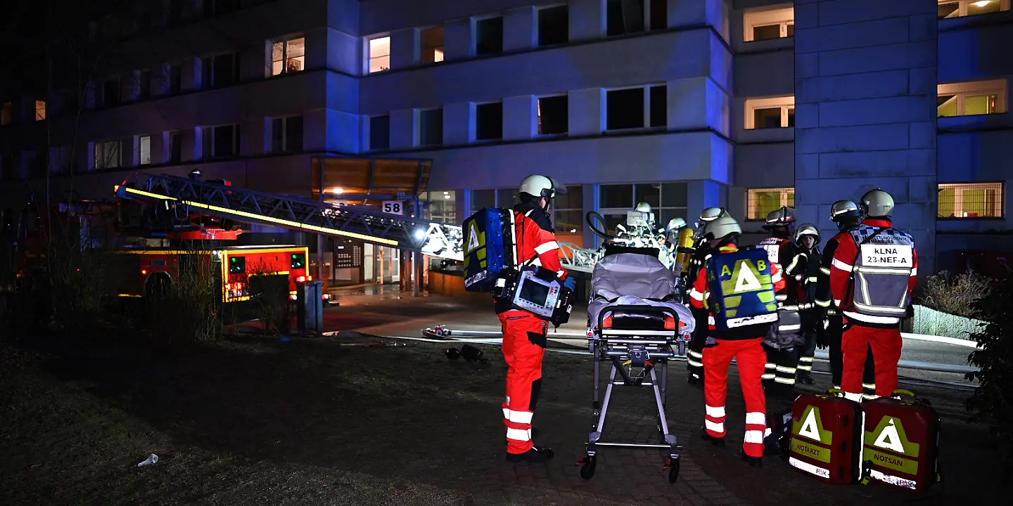 Wohnungsbrand in Hochhaus Rahlstedt