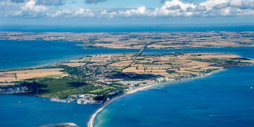 Vogelperspektive Meer, Schleswig-Holstein, Fehmarn