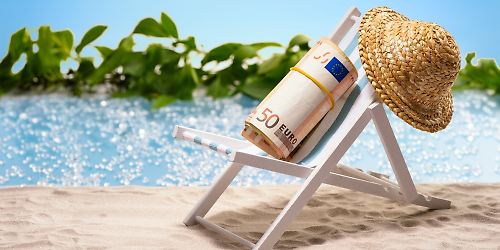 Euro, Urlaub, Mit Bargeld im Urlaub bezahlen
