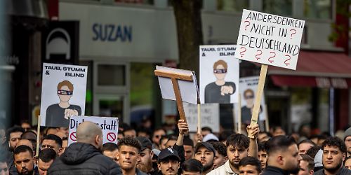 Islamisten Demonstration, Hamburg