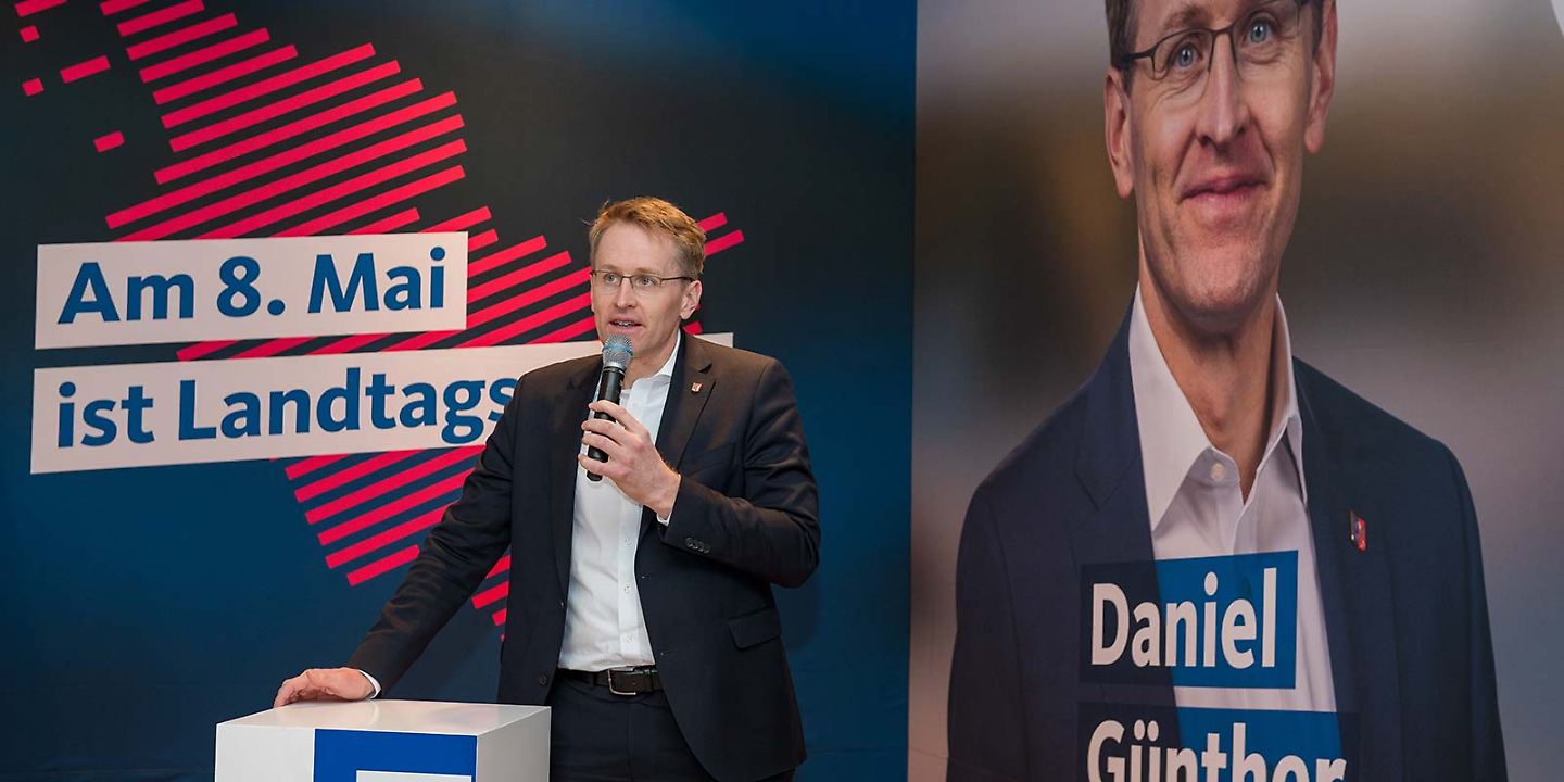 CDU Regierungschef in Schleswig-Holstein Daniel Günther