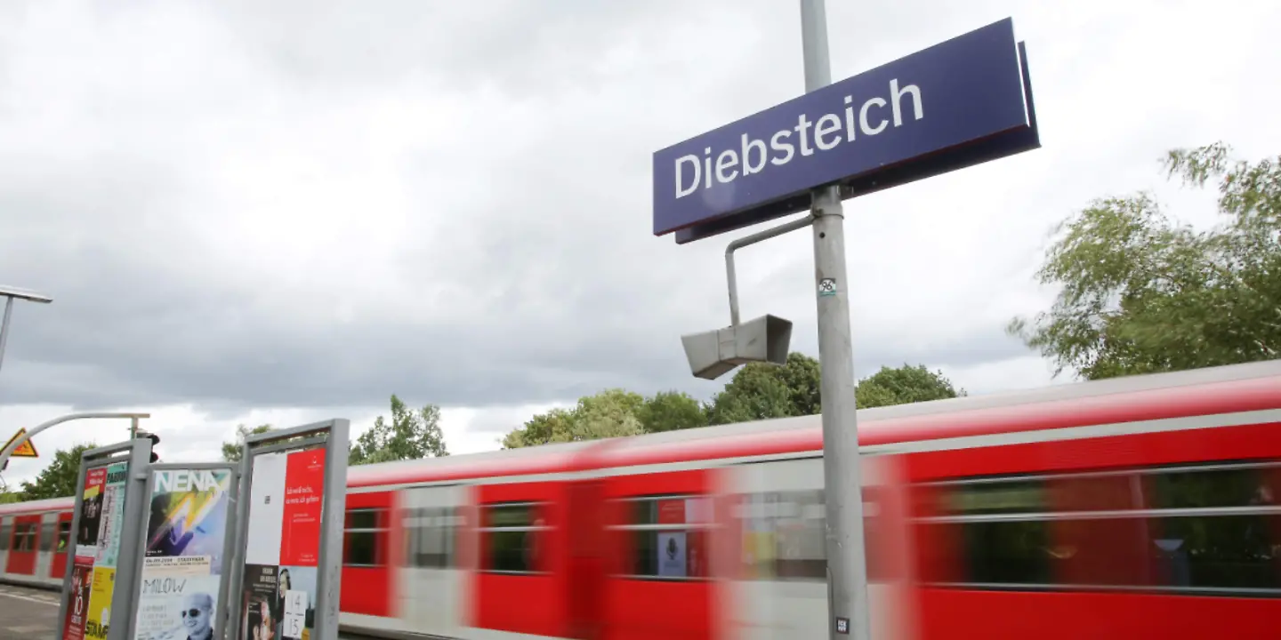 Diebsteich, S-Bahn Station