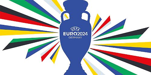 Logo der Fußball-EM 2024 in Deutschland